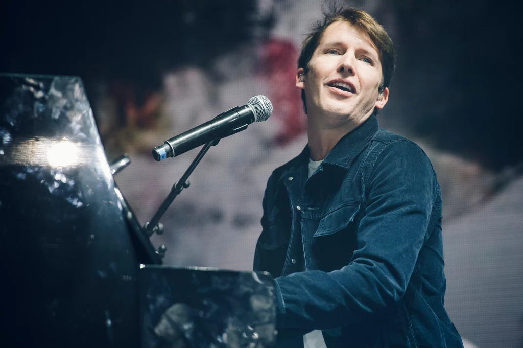 James Blunt zasynął hitem "You're beautiful"