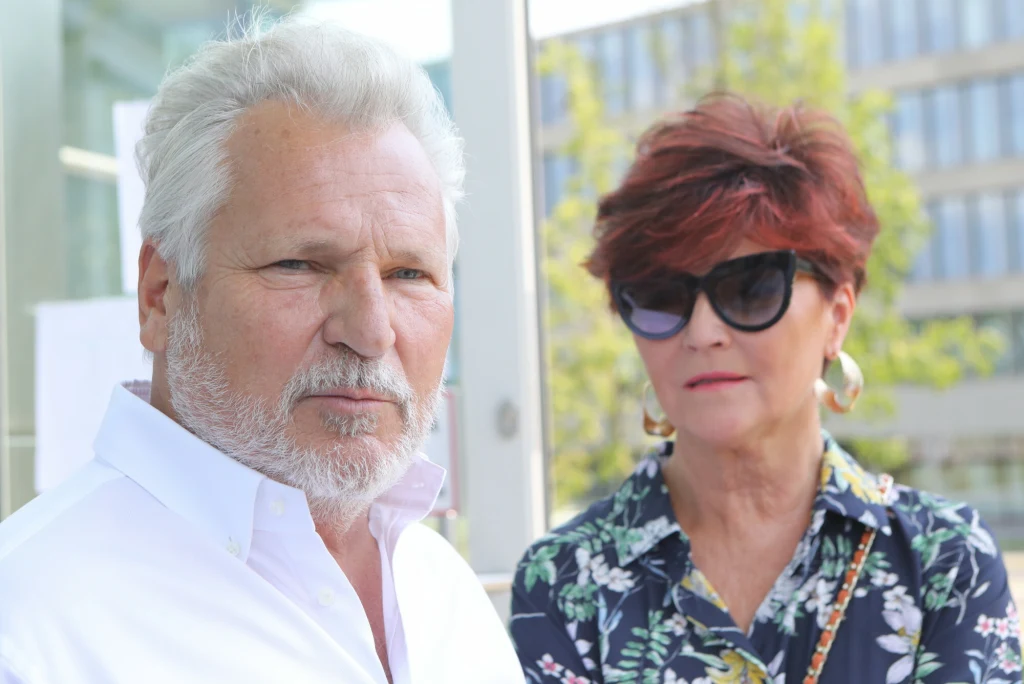 Aleksander Kwaśniewski i Jolanta Kwaśniewska