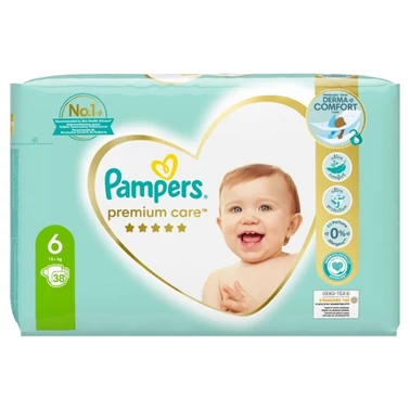 Pampers Premium Care Pieluszki, rozmiar 6, 13+ kg, 38 szt - 4