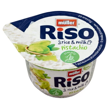 Müller Riso Deser mleczno-ryżowy z sosem o smaku pistacjowym 200 g - 0