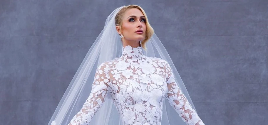 Paris Hilton w sukni ślubnej Paris Hilton w sukni ślubnej