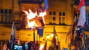 Na marszu spalono tekst Statutu kaliskiego