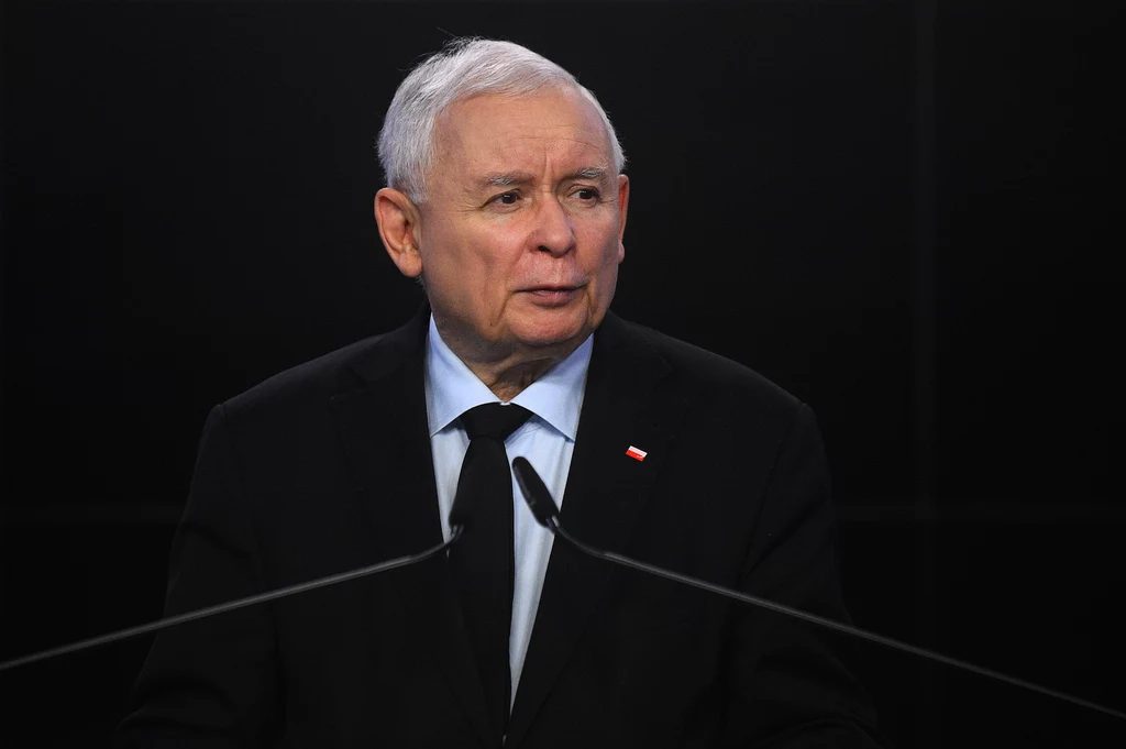 Prezes PiS Jarosław Kaczyński