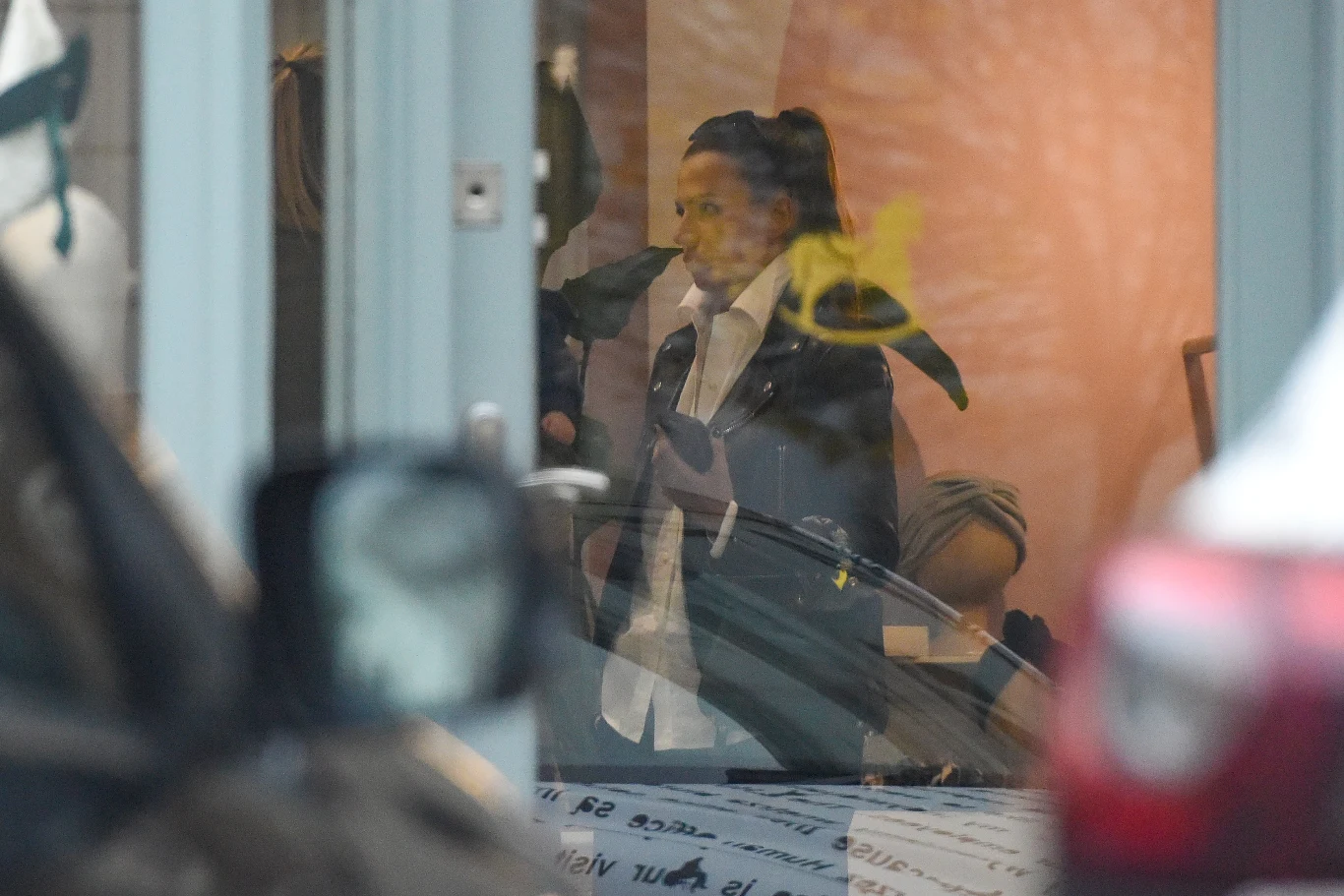 Anna Lewandowska w sklepie