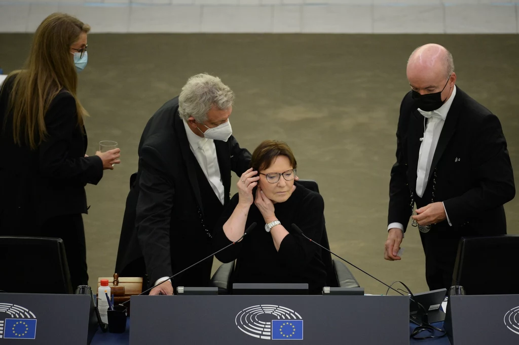Ewa Kopacz w Parlamencie Europejskim Ewa Kopacz w Parlamencie Europejskim