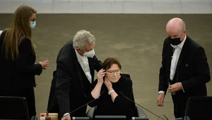Ewa Kopacz w Parlamencie Europejskim