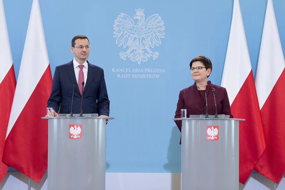 Mateusz Morawiecki był ministrem w rządzie Beaty Szydło Mateusz Morawiecki był ministrem w rządzie Beaty Szydło