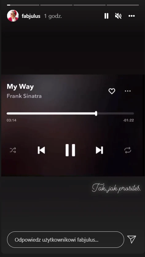 Pożegnanie Kamila Durczoka zamieszczone na Instagramie przez Julię Oleś Pożegnanie Kamila Durczoka zamieszczone na Instagramie przez Julię Oleś