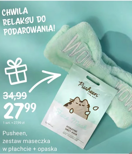 Maseczka do twarzy Pusheen