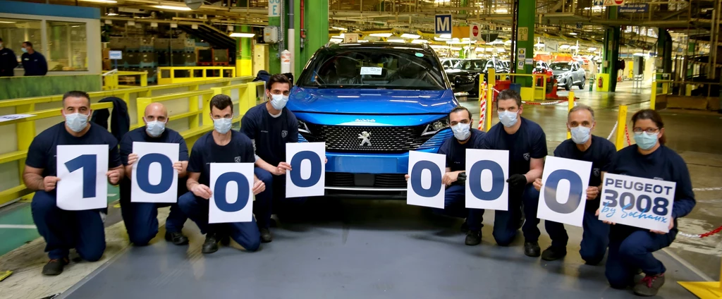 Peugeot 3008 nie traci na popularności - wprodukowano już milion egzemplarzy!