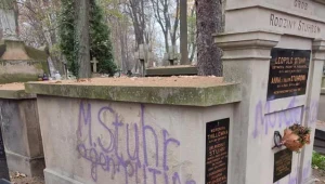Grobowiec rodziny Stuhrów został zdewastowany