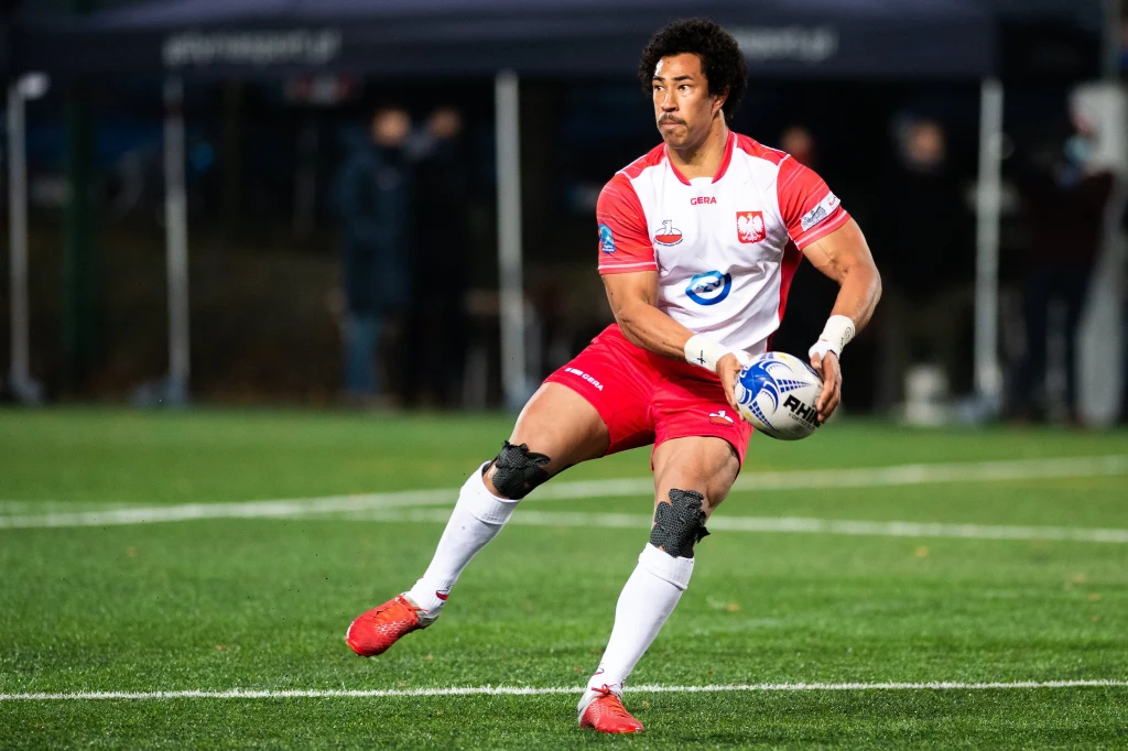 Michał Haznar meczem z Niemcami w Gdyni zadebiutował w reprezentacji Polski w rugby