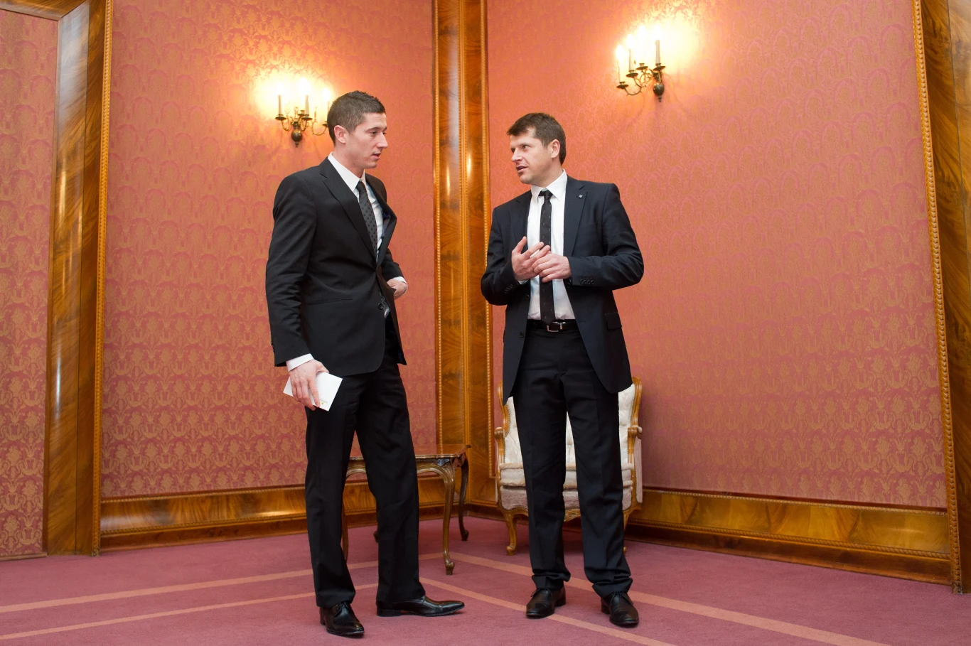 Robert Lewandowski i Cezary Kucharski Robert Lewandowski i Cezary Kucharski