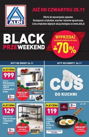 Black weekend w Aldi