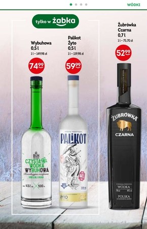 Oferta miesiąca alkohole - Żabka