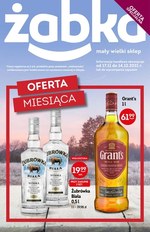 Oferta miesiąca alkohole - Żabka