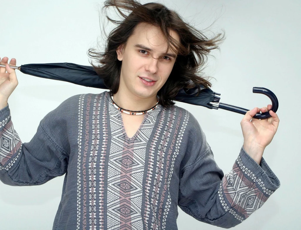 Łukasz Dziemidok w 2007 roku, na początku kariery