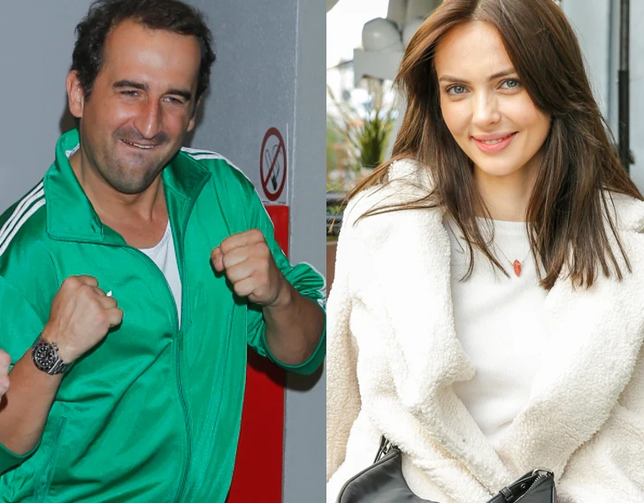 Marcela Leszczak i Misiek Koterski Marcela Leszczak i Misiek Koterski