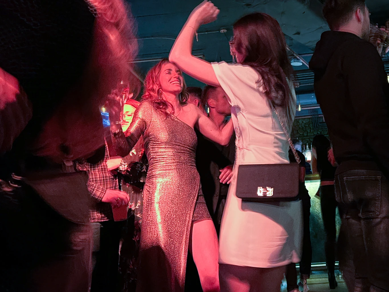 Marianna Schreiber podczas urodzin w klubie 