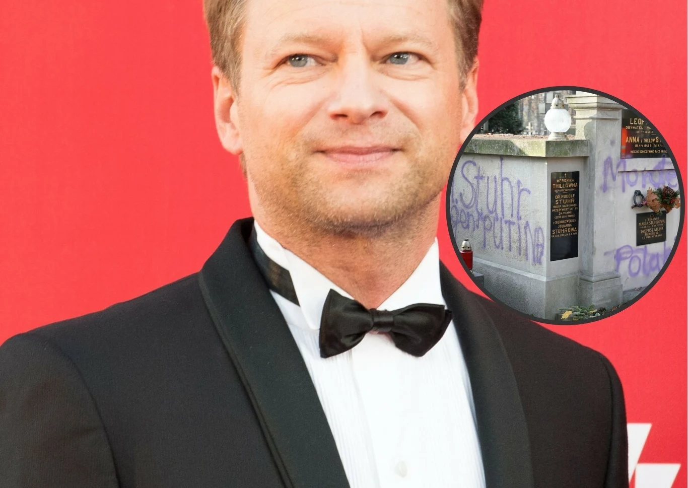 Maciej Stuhr ma wsparcie przyjaciół