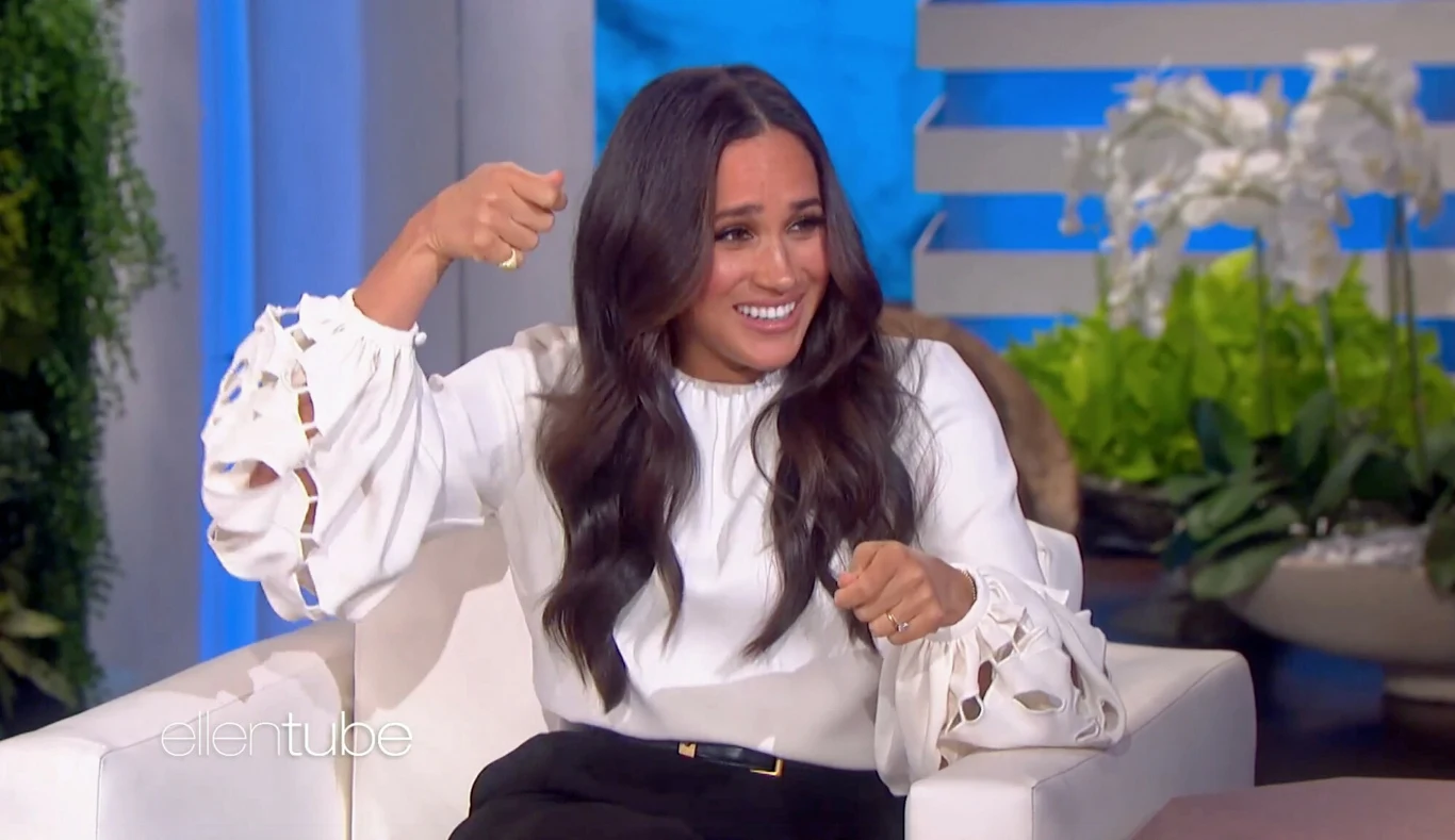 Meghan Markle w show Ellen DeGeneres Meghan Markle w show Ellen DeGeneres
