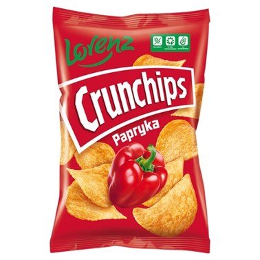 Crunchips Chipsy ziemniaczane papryka 140 g - 0