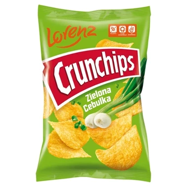Crunchips Chipsy ziemniaczane zielona cebulka 140 g - 1