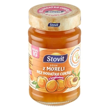 Stovit Dżem bez dodatku cukru z moreli 250 g - 0