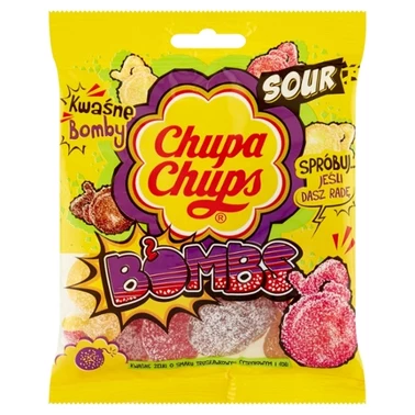 Chupa Chups Bombs Kwaśne żelki 90 g - 0