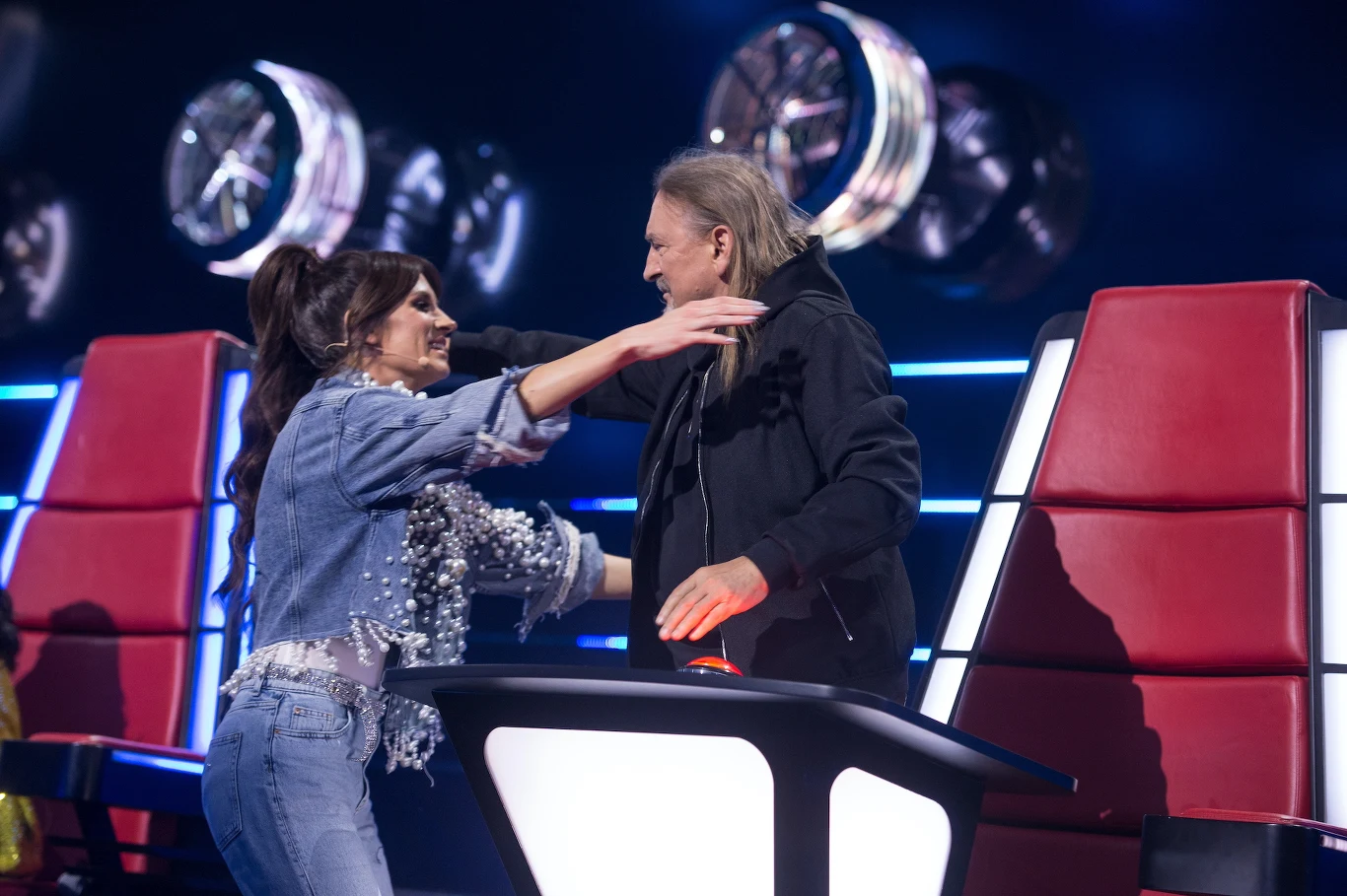 Sylwia Grzeszczak i Marek Piekarczyk w "The Voice of Poland"