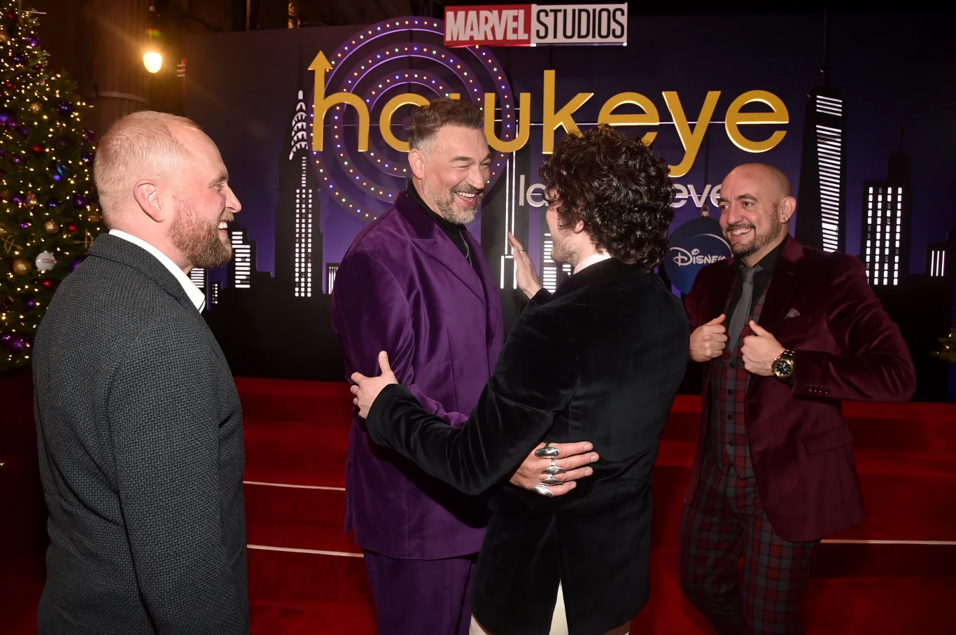 Piotr Adamczyk z żoną na premierze serialu "Hawkeye" w Los Angeles Piotr Adamczyk z żoną na premierze serialu "Hawkeye" w Los Angeles