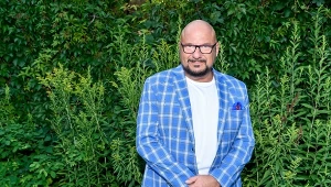 Piotr Gąsowski  na prezentacji jesiennej ramówki Polsatu 