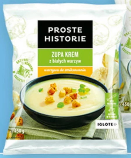 Zupa krem Proste Historie