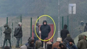 Mężczyzna po białoruskiej stronie granicy miał wydawać polecenia