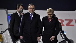 Andrzej Duda i Agata Kornhauser-Duda