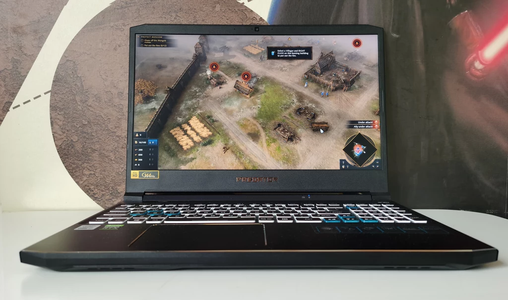 Age of Empires IV i Acer Predator Helios 300 