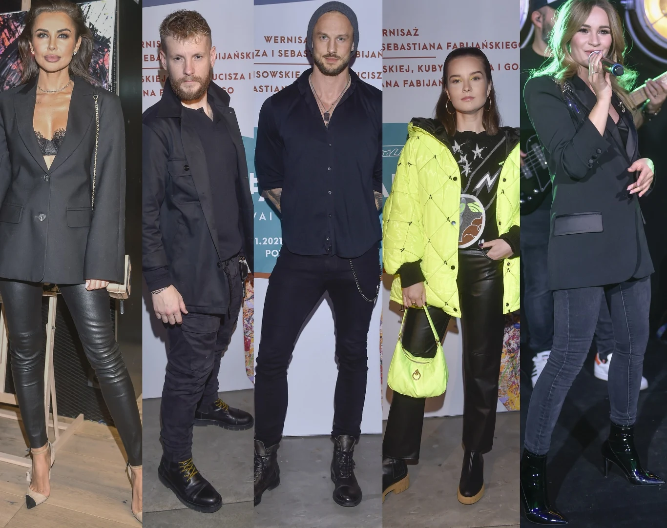 Wernisaż Sebastiana Fabiańskiego Wernisaż Sebastiana Fabiańskiego