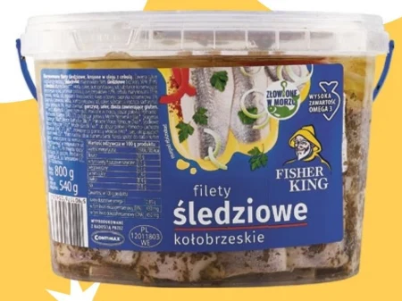 Filety śledziowe Fisher King
