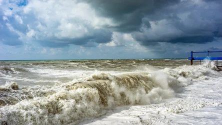 Dramatyczne spadki poziomu wód w Bałtyku