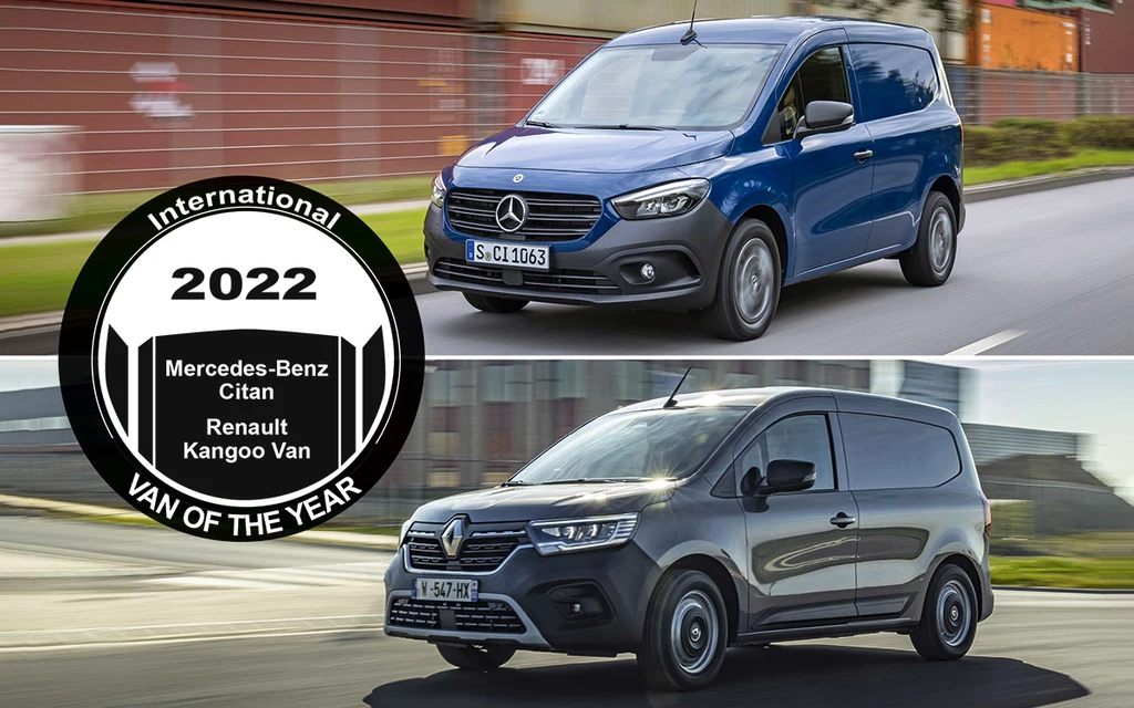 Renault Kangoo i Mercedes Citan - najlepsze auta dostawcze 2022 roku