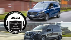 Renault Kangoo i Mercedes Citan najlepszymi autami dostawczymi