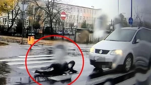 Kierująca straciła prawo jazdy. Policja szuka potrąconej dziewczynki