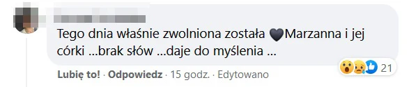 Informację o zwolnieniu pani Marzeny podała właścicielka innej restauracji z Gorzowa Informację o zwolnieniu pani Marzeny podała właścicielka innej restauracji z Gorzowa