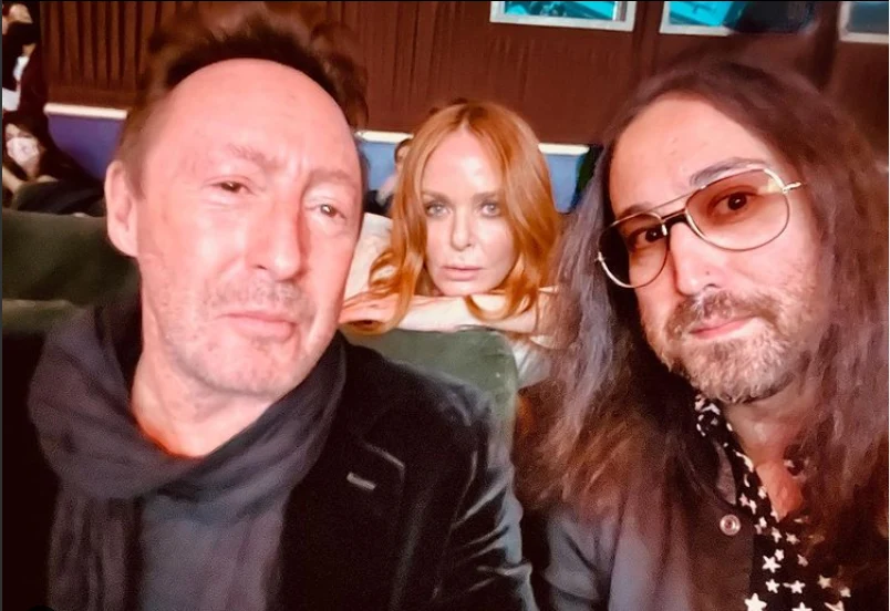 Na amerykańskiej premierze nie mogło zabraknąć zamieszkujących na co dzień w Stanach Zjednoczonych Juliana Lennona (po lewej), pierwszego syna Johna, Stelli McCartney (drugiej córki Paula), a także najmłodszego syna Lennona - Seana (ze związku z Yoko Ono Lennon).