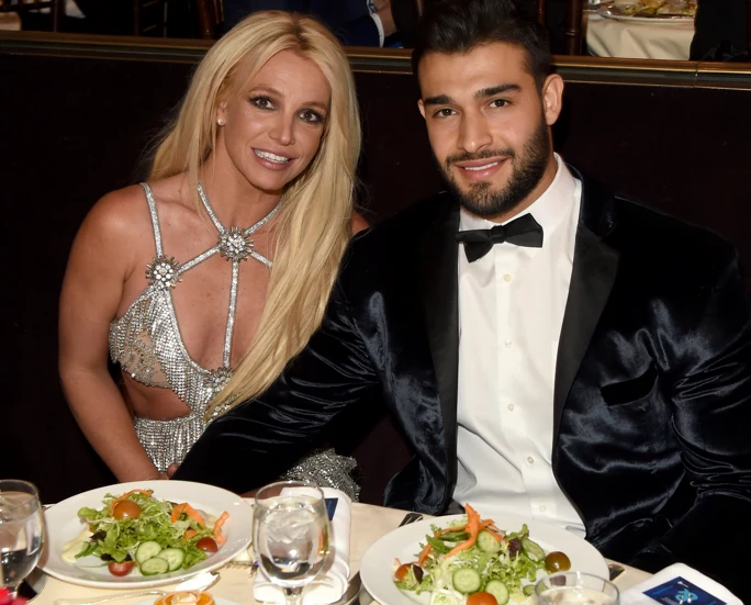 Britney Spears i Sam Asghari Britney Spears i Sam Asghari