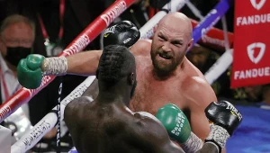Tyson Fury w walce z Deontayem Wilderem