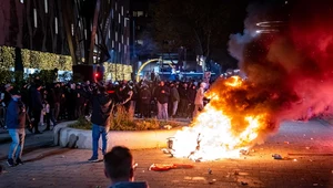 Protest w Rotterdamie