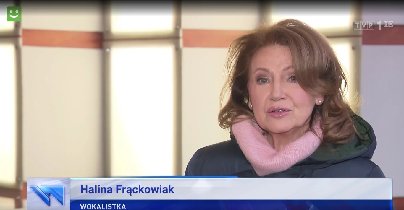 Halina Frąckowiak ciepło o polskich żołnierzach w TVP Halina Frąckowiak ciepło o polskich żołnierzach w TVP