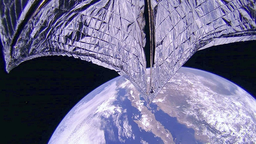 Żagiel słoneczny LightSail to przyszłość napędów satelitów