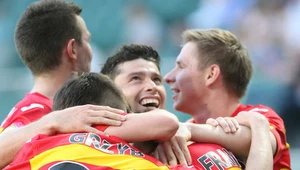 ​Michał Żyro długo czekał na bramkę dla Jagiellonii. Ale jak już huknął...